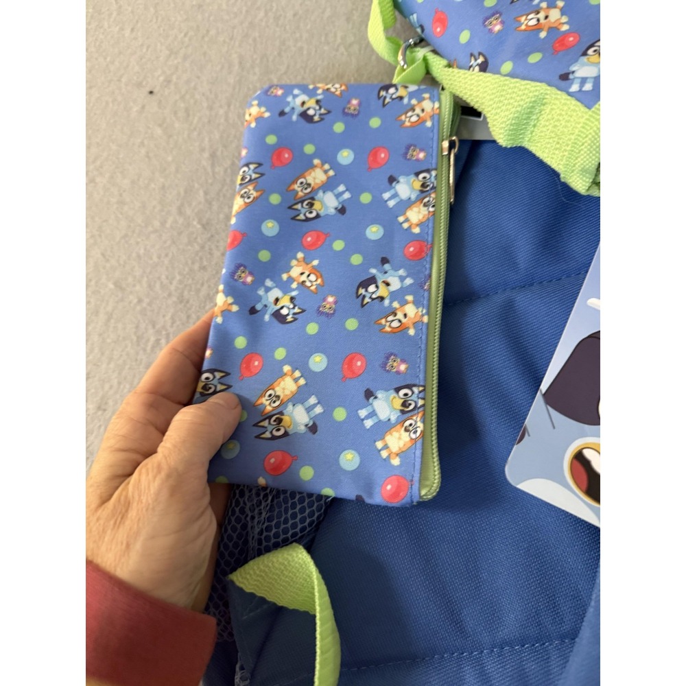 Bluey Kids‎ 5 Piece Backpack Set Lunch Bag Water Bottle Accessory Innovations - Picture 5 of 8